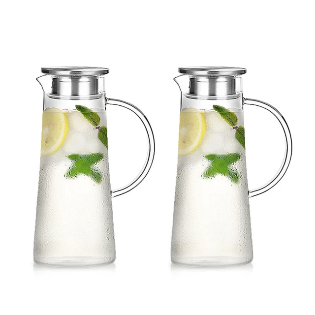 【日本FOREVER】耐熱玻璃直條紋把手水壺1500ml附水杯5件組-透明 歷史價格詳細信息