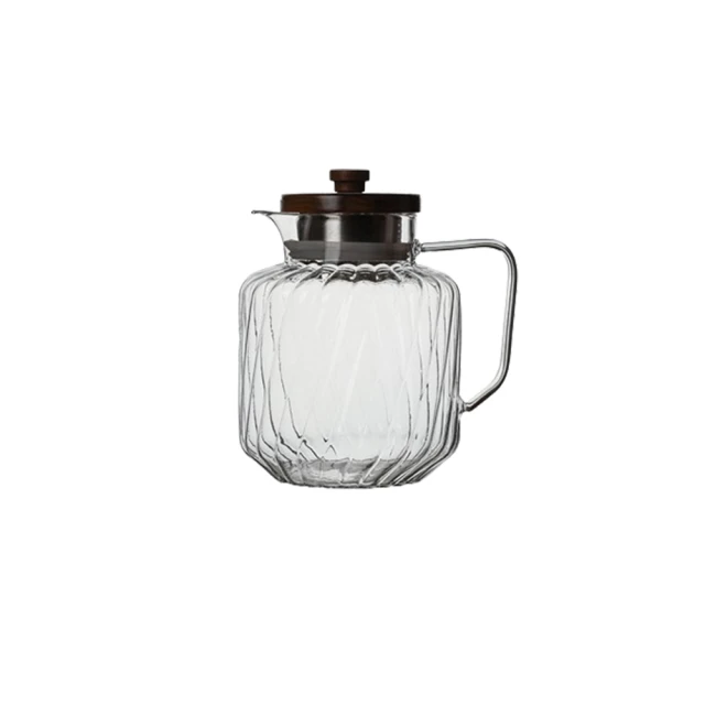 【日本FOREVER】高硼硅耐熱玻璃直條紋把手水壺1500ml(買一送一) 歷史價格詳細信息