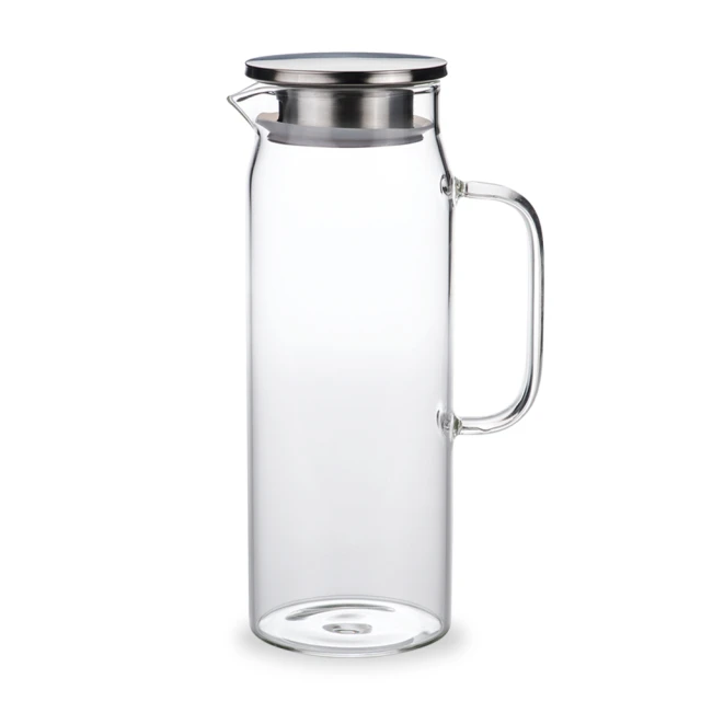 【Caldo 卡朵生活】直筒不鏽鋼蓋耐冷熱玻璃水壺 1.4L(3入組) 歷史價格詳細信息