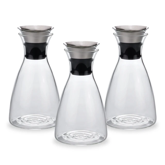 【Caldo 卡朵生活】曲線腰身耐冷熱玻璃水壺1.4L(3入組) 歷史價格詳細信息