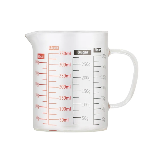 台灣製多功能耐熱玻璃量杯1000ml(雙色刻度) 歷史價格詳細信息