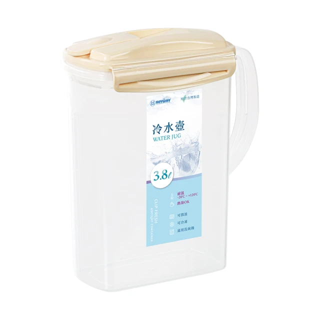 【KEYWAY 聯府】PP環扣手把冷水壺3800ml-2入 顏色隨機(MIT台灣製造) 歷史價格詳細信息