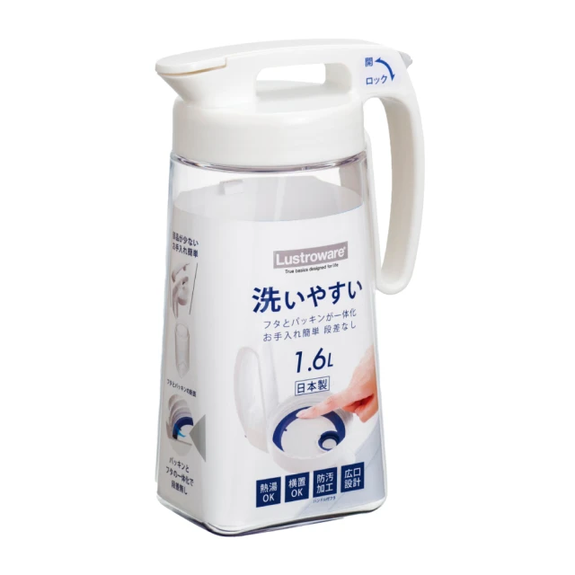 【Lustroware】日本岩崎密封防漏耐熱冷水壺-1.6L 歷史價格詳細信息