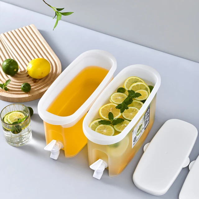 【荷生活】日式冰沏附龍頭冷水壺 大容量冷泡茶飲果汁桶-1入 歷史價格詳細信息