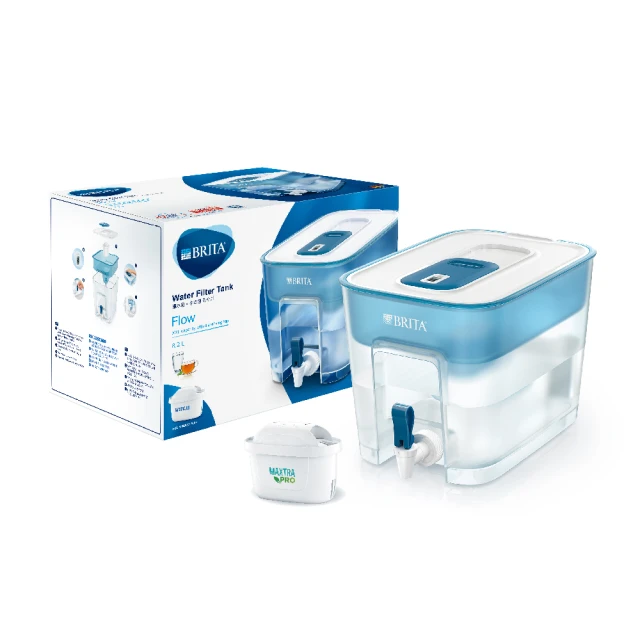 【BRITA】官方直營 Flow 濾水箱 藍色+MXPRO濾芯(共1壺1芯) 歷史價格詳細信息