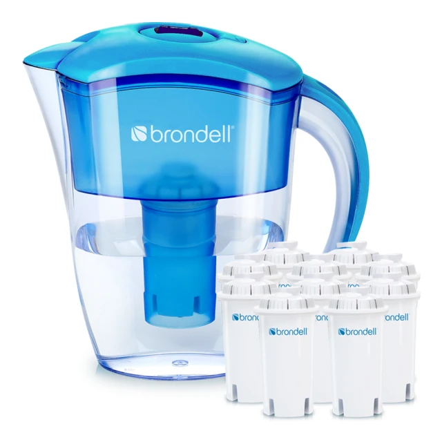 【Brondell】美國邦特爾純淨濾水壺組 (一壺1芯/2芯)(濾芯三入/六入) 歷史價格詳細信息