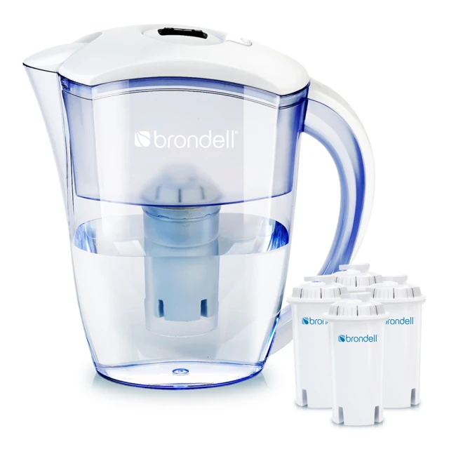 【Brondell】美國邦特爾純淨濾水壺組 (一壺1芯/2芯)(濾芯三入/六入) 歷史價格詳細信息
