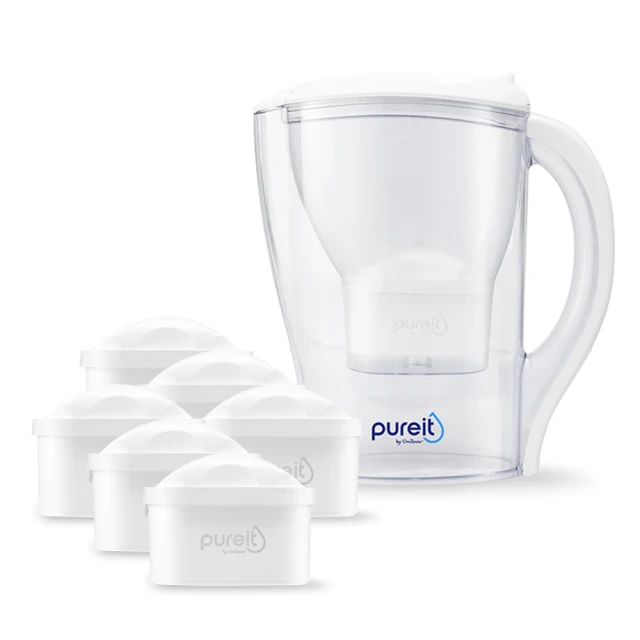 【Unilever 聯合利華】PX3000即淨濾水壺2.5L+濾芯3入組(共1壺4濾芯) 歷史價格詳細信息