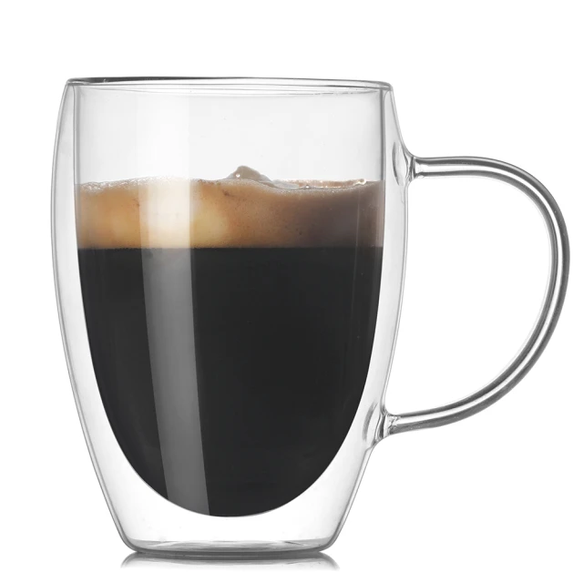 玻璃杯耐熱防燙實木喝水杯帶把咖啡杯家用早餐杯牛奶杯簡約一人用-佳藝居 歷史價格詳細信息