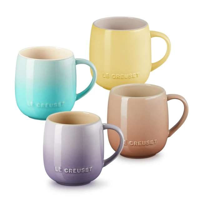 Le Creuset 蛋蛋馬克杯 380ml 3入 柔粉紫/海岸藍/貝殼粉 歷史價格詳細信息