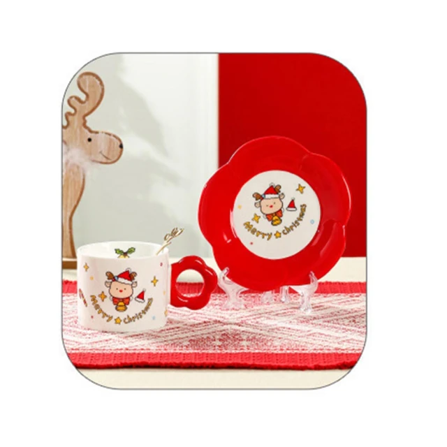 【CW LIFEGROUP 可營生活選物】☆聖誕老人/雪人 可愛圖案方形馬克杯☆(交換禮物 聖誕節 耶誕節) 歷史價格詳細信息