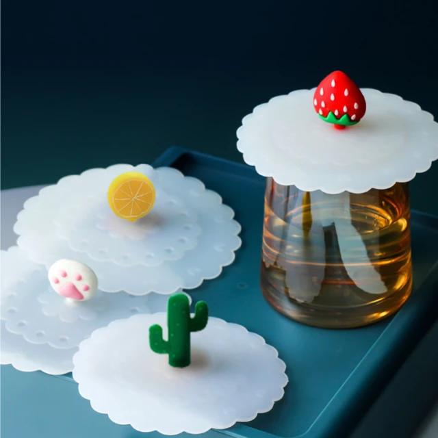 【ONE HOUSE】療癒系防塵防漏矽膠杯蓋(5入) 價格比較,價格查詢,歷史價格詳細信息