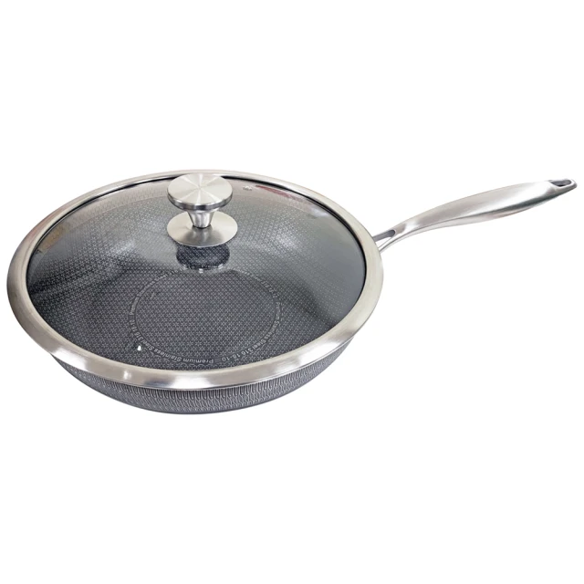 【Maluta瑪露塔】不鏽鋼陶晶不沾炒鍋(單柄34cm) 歷史價格詳細信息