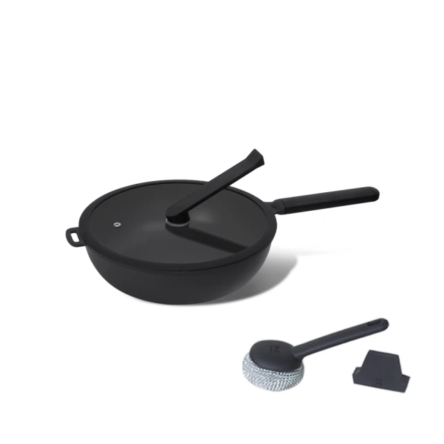 【WOKY 沃廚】恰恰鍋32公分炒鍋組(含鍋蓋+集水器)+【AURA 艾樂】手提陶瓷易潔層真空食物罐800ml(淡粉) 歷史價格詳細信息