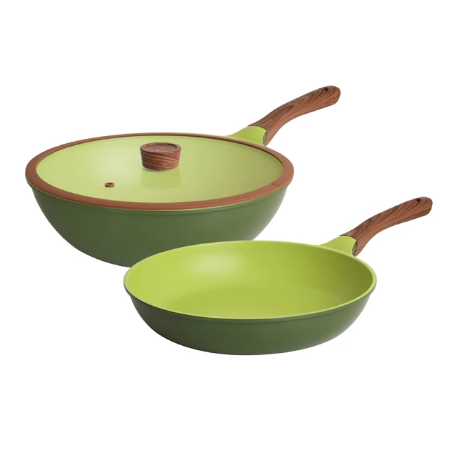 【MASIONS 美心】ECO鑄造 橄欖木雙鍋組(30cm炒鍋+30cm平底鍋+鍋蓋) 歷史價格詳細信息