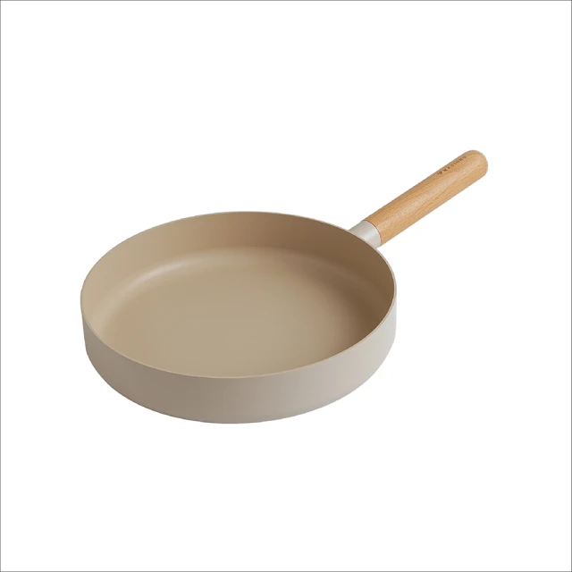 【MASIONS 美心】奶茶咕咕鍋 厚釜輕量鑄造鈦金不沾鍋深型平底鍋(28+16 CM 2件組) 歷史價格詳細信息