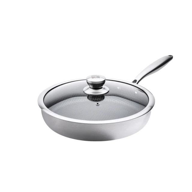 【CookPower 鍋寶】七層壓鑄不沾鍋316不鏽鋼蜂巢炒鍋32CM-含蓋(IH/電磁爐適用) 歷史價格詳細信息