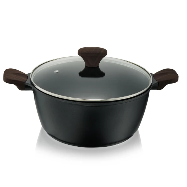 【KINYO】陶瓷不沾鍋雙耳湯鍋28cm(含蓋/火鍋/電磁爐適用 PO-2460B) 歷史價格詳細信息