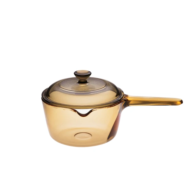 【CorelleBrands 康寧餐具】1L單柄晶彩透明鍋 歷史價格詳細信息