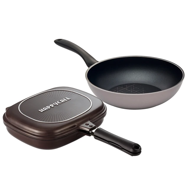 【韓國HAPPYCALL】陶瓷熱循環雙面鍋不沾鍋(兩款任選) 歷史價格詳細信息