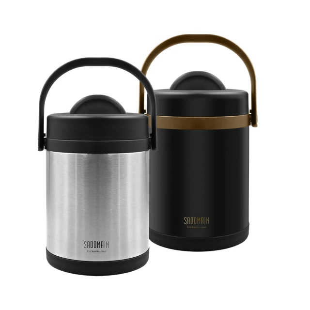 【SADOMAIN】仙德曼316不鏽鋼真空食物罐-500cc-2入組(食物罐) 歷史價格詳細信息