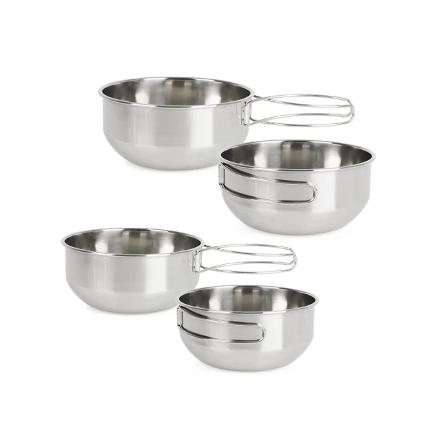 【OUTSY】304不鏽鋼戶外露營雪拉碗五件組 歷史價格詳細信息