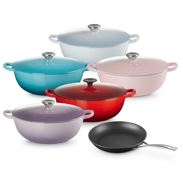 LE CREUSET-琺瑯鑄鐵鍋媽咪鍋24cm (多色任選) 歷史價格詳細信息