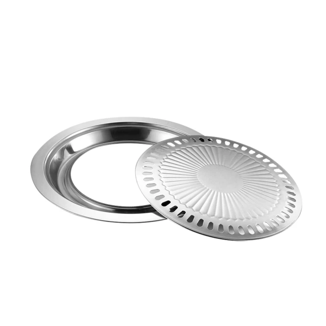 630-KHP02  韓式圓形烤肉盤不銹鋼款 歷史價格詳細信息