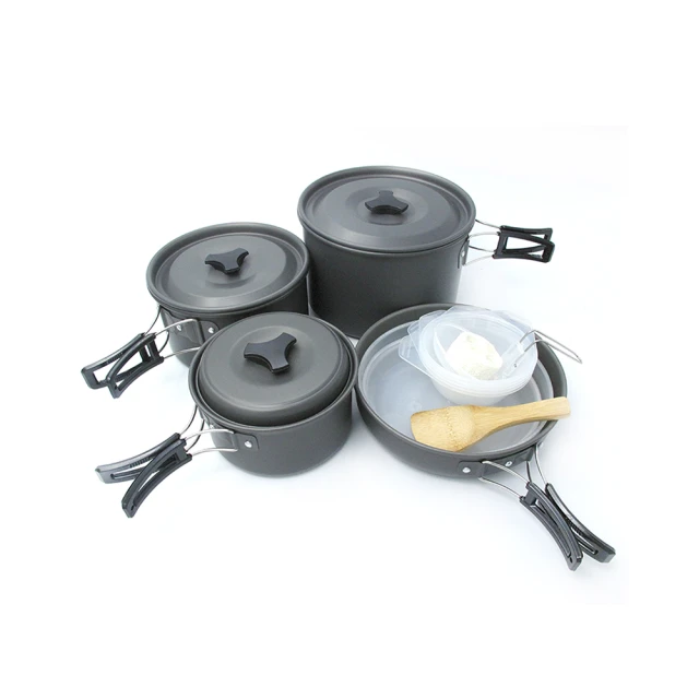 戶外廚具戶外炊具九件套裝新款野營燒烤不銹鋼刀具菜板野餐包餐具簡易廚具 歷史價格詳細信息