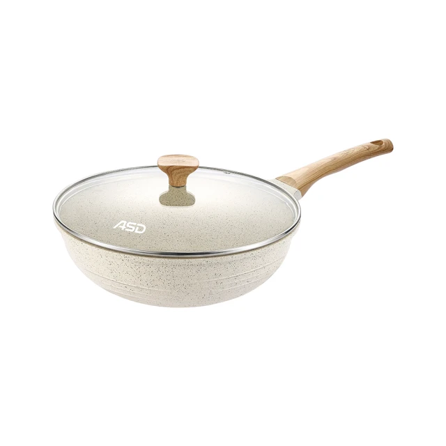 【ASD 愛仕達】麥飯石新不沾炒鍋30cm(附蓋電磁爐可用) 歷史價格詳細信息