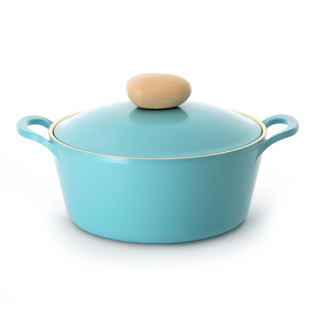 【韓國NEOFLAM】22cm陶瓷不沾湯鍋+陶瓷塗層鍋蓋(Retro系列)-薄荷色 歷史價格詳細信息