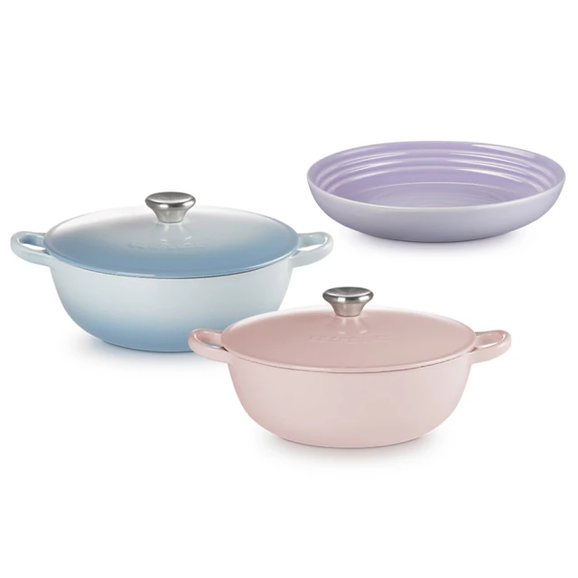 Le Creuset 琺瑯鑄鐵媽咪鍋 22cm 2.6L 礦石藍 法國製 歷史價格詳細信息