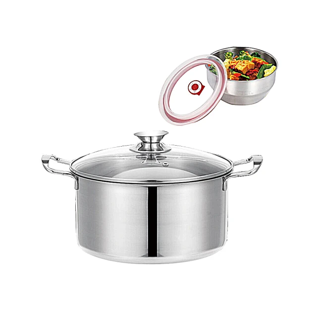 鵝頭牌 304料理提鍋湯鍋雙鍋組(4.3L+1.4L) CI-4.3T+CI-1703台灣製 送304湯勺 歷史價格詳細信息