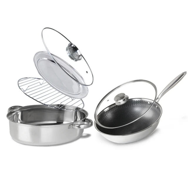 不鏽鋼蜂巢小火鍋-無蓋(8吋) 歷史價格詳細信息