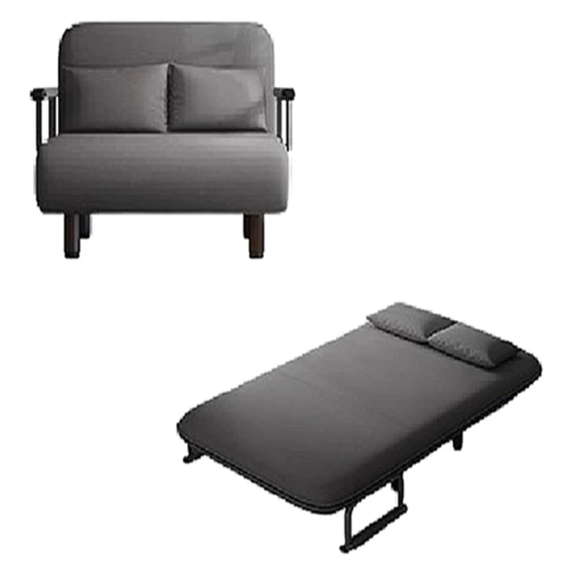 80cm折疊沙發床 懶人沙發 折疊椅子 多功能可折疊床 兩用單人床 多功能沙發椅 歷史價格詳細信息