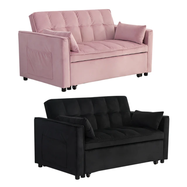 沙發床帶貴妃三人抽拉多功能小戶型雙人伸縮可摺疊沙髮帶儲物 歷史價格詳細信息