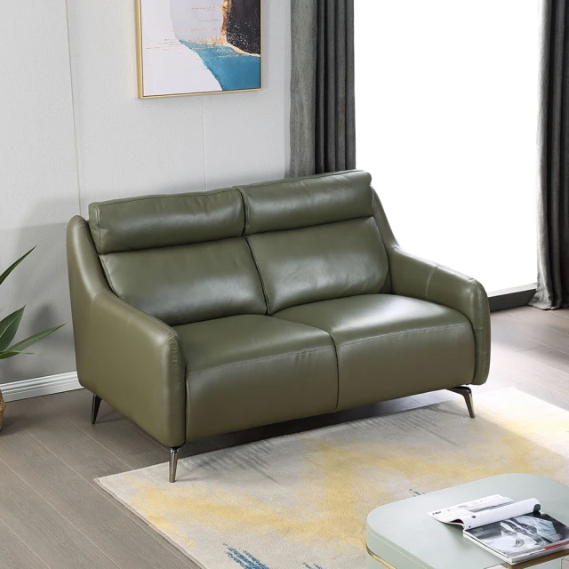 【擇木深耕】亞德二人座真皮沙發 乳膠墊+獨立筒版 歷史價格詳細信息