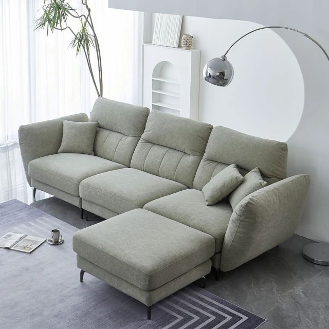 【擇木深耕】安達曼L型布沙發 乳膠墊 歷史價格詳細信息