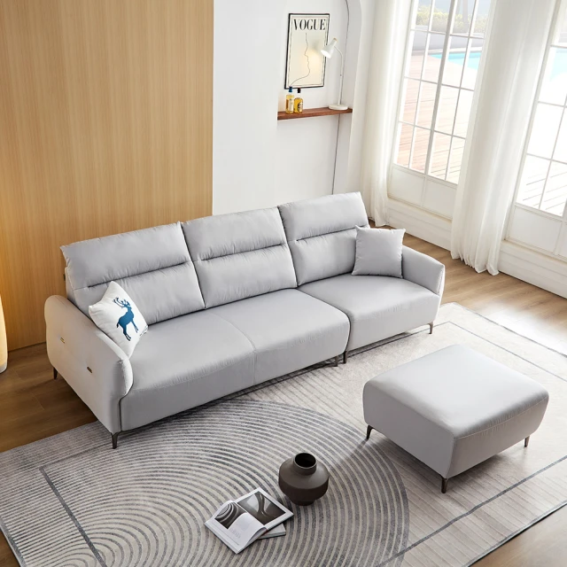 【擇木深耕】班森三人座布沙發 乳膠墊+獨立筒版 歷史價格詳細信息