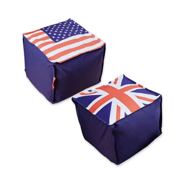 【班尼斯】印花英美國旗懶骨頭(沙發椅) 價格比較,價格查詢,歷史價格詳細信息