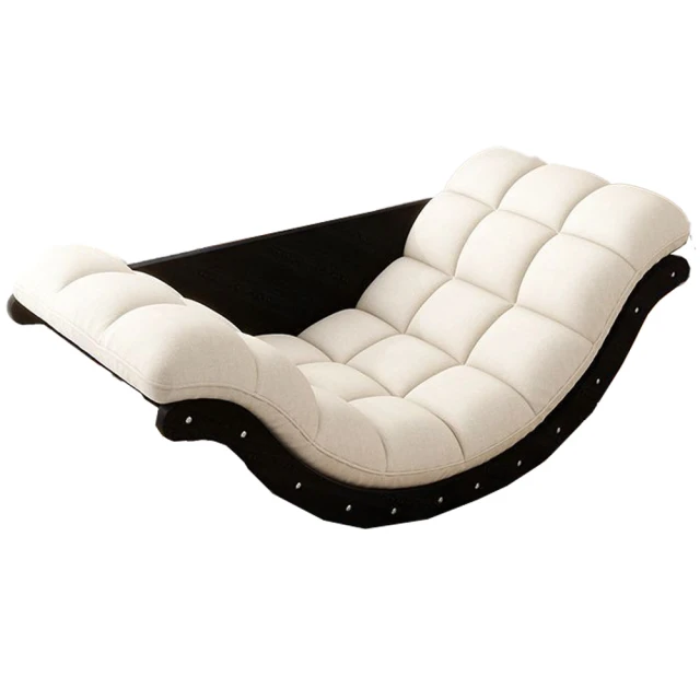 （木鈺堂）雙人布藝沙發 臥室休閒小沙發榻榻米 可折疊沙發床 懶人沙發椅 附兩個抱枕 歷史價格詳細信息