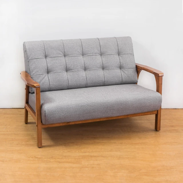 Boden-森克實木貓抓皮沙發三人椅/三人座(洗白色)(四色可選) 歷史價格詳細信息