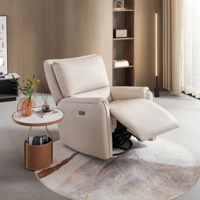 芝華仕頭等艙 科技布 單人搖椅電動沙發附USB K9780 秋葉黃 歷史價格詳細信息