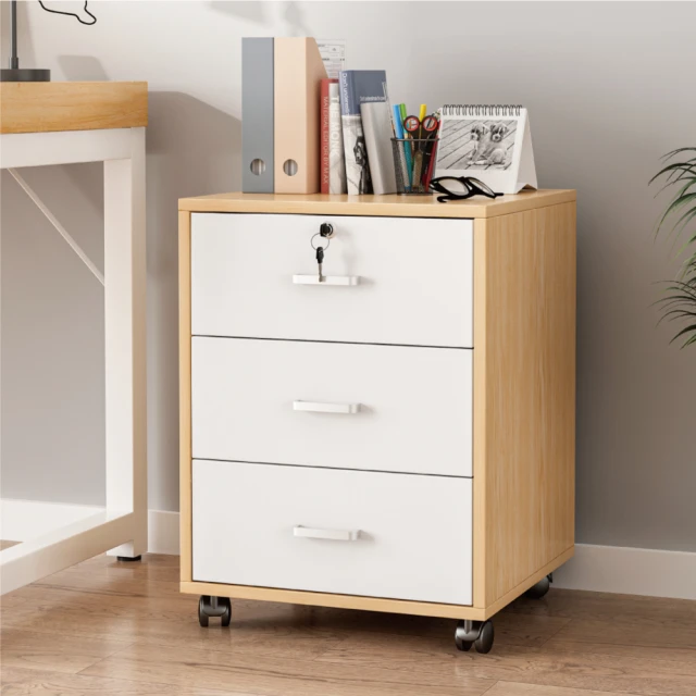 【慢慢家居】北歐田園橡木大容量雙抽屜收納床頭櫃 歷史價格詳細信息