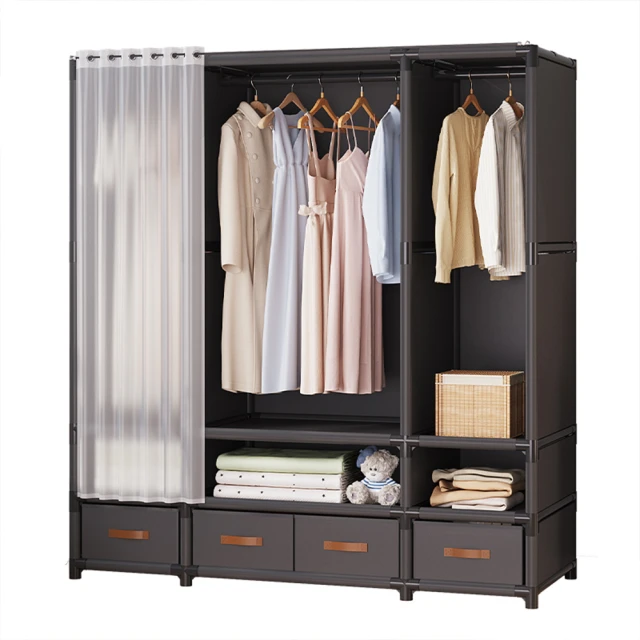 臥室衣櫃收納懸掛式衣服褲子分層宿舍學生櫃子壁掛分隔置物架塑料 歷史價格詳細信息