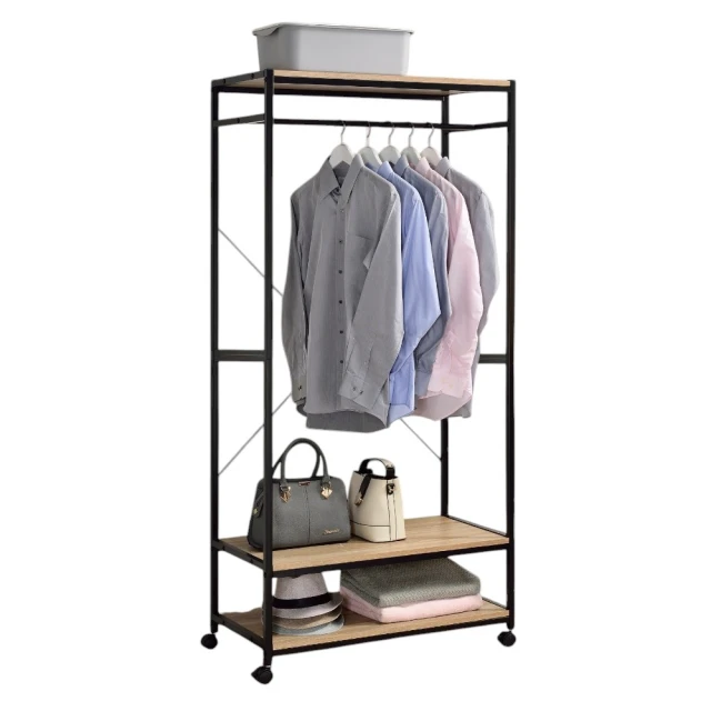 開放式 衣櫃 衣櫥(衣帽架 掛衣架 帶門簾收納框 落地床邊掛衣服架子 宿捨簡易衣櫃 衣帽架) 歷史價格詳細信息