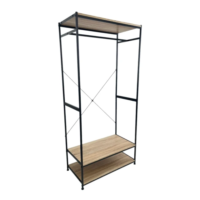 開放式 衣櫃 衣櫥(衣帽架 掛衣架 帶門簾收納框 落地床邊掛衣服架子 宿捨簡易衣櫃 衣帽架) 歷史價格詳細信息