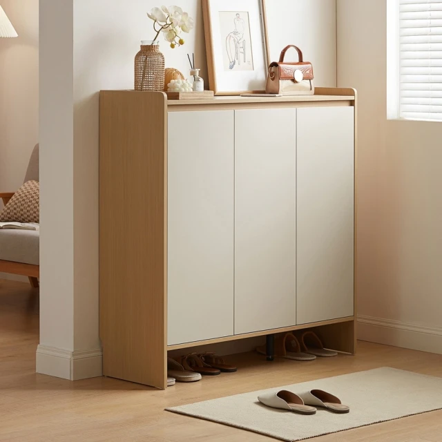 林氏木業簡約雙色1.8M收納電視櫃 OV1M-灰色 歷史價格詳細信息