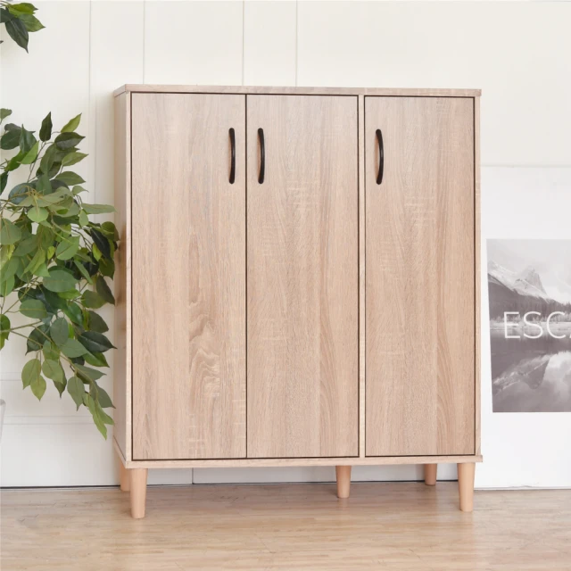 《HOPMA》造型開放式三層收納櫃 美背 玄關屏風架 書櫃 儲藏置物櫃 展示架-淺橡(漂流)木配木紋白 歷史價格詳細信息