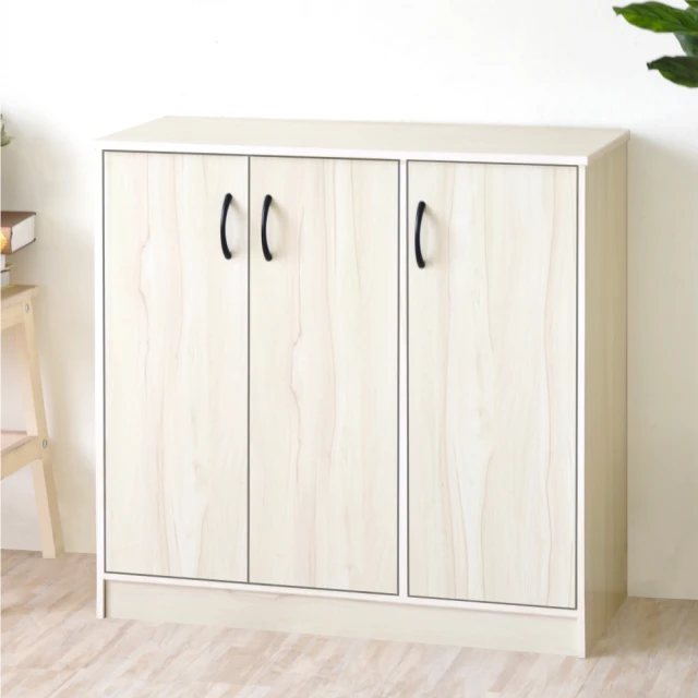 《HOPMA》工業風三門收納櫃(1箱2入)-漂流木 歷史價格詳細信息